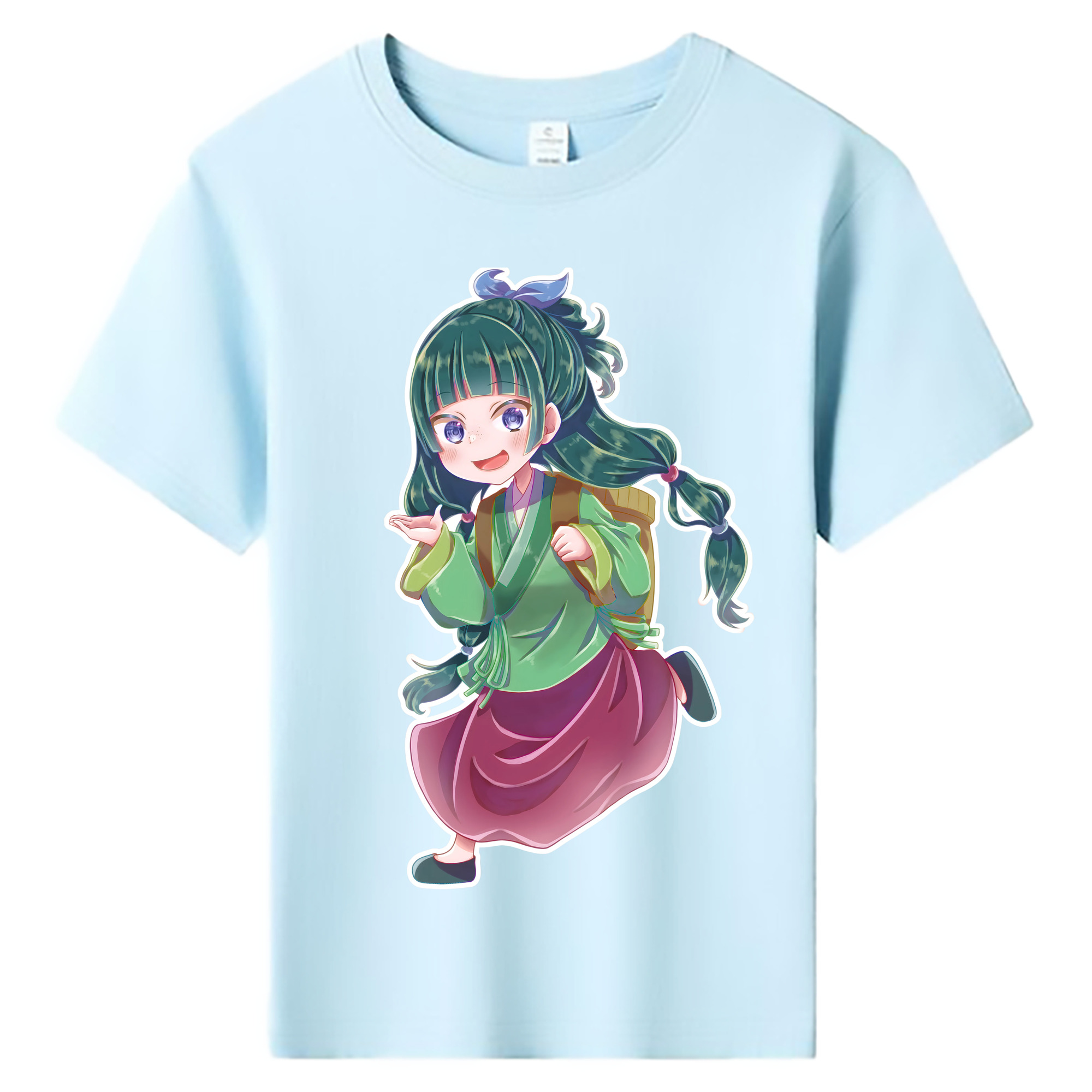 （画像用） 薬屋のひとりごと The Apothecary Diaries 綿100％キッズTシャツ（フロントプリント）